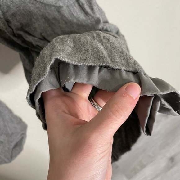 Talbots Gray Wool Cashmere Lined Dress Pants 4 - Picture 3 of 7